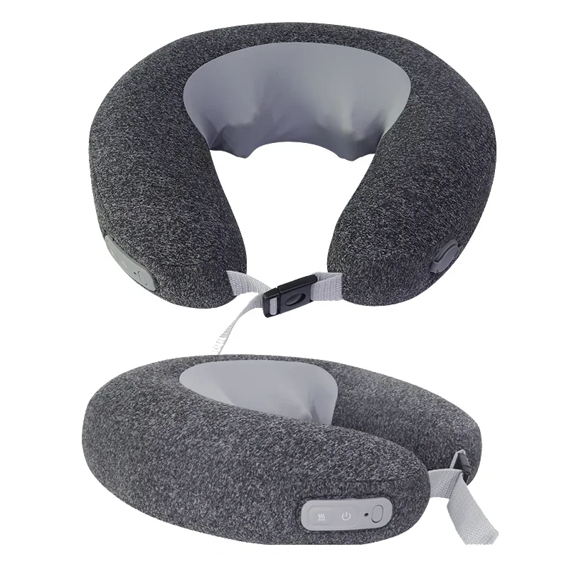 

Smart Electric Gasbag Vibrating With Heat U Shaped Neck Pillow With Massager Neck Massager Kneading Shoulder Neck Massager