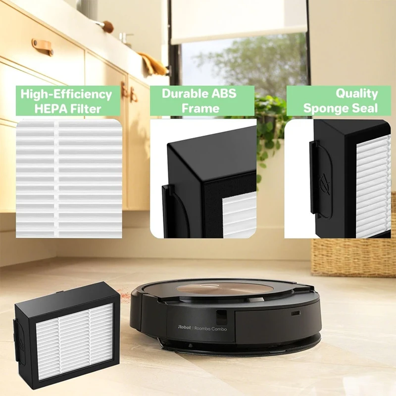 Vervangende onderdelen compatibel voor Irobot Roomba I7 I7+ I7 Plus S9 S9+ J7 J7+ + I8 I8+ I3 I3+ I4, zuigstation stofzakken