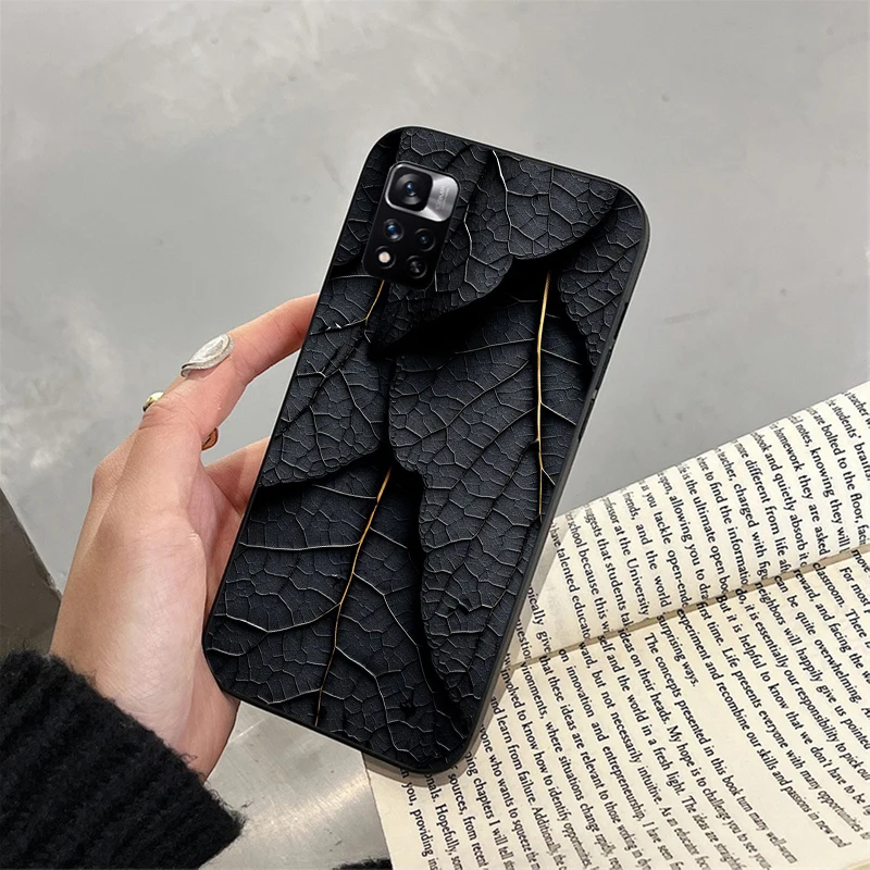 

Leaf Leaves Phone Case For Xiaomi Redmi Note 13 12 Pro 11S 11 10 Pro 10S 12S Redmi 10 13C 9C