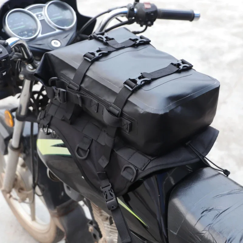 

Motorcycle Tank Bag Waterproof Moto Bumper Bags Cushion Motorbike Fuel Tank Pack Saddle Cushion Thickened anti slip pad