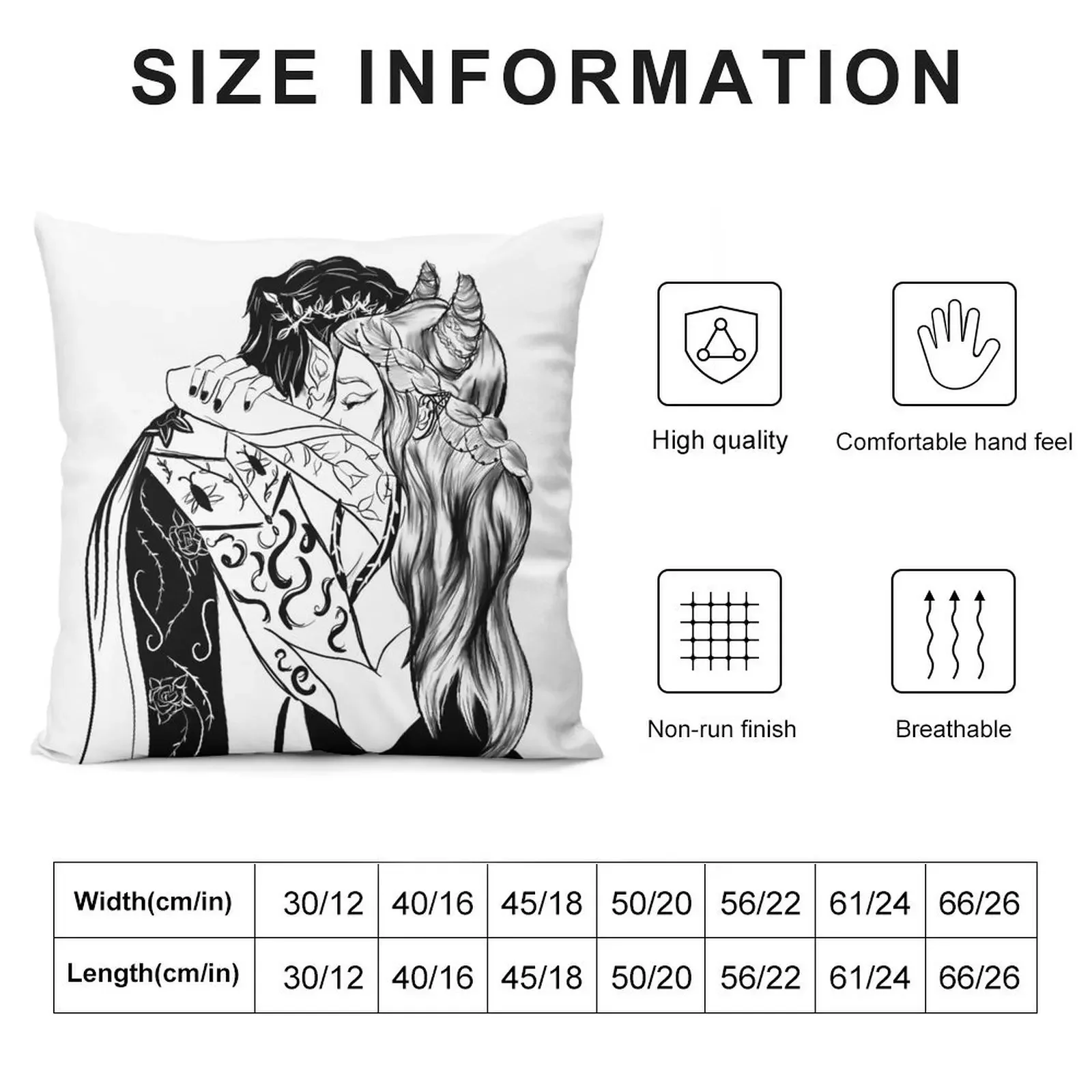 Cardan and Jude Throw Pillow Decorative Cushion bed pillows Sofa Cushion christmas supplies pillow