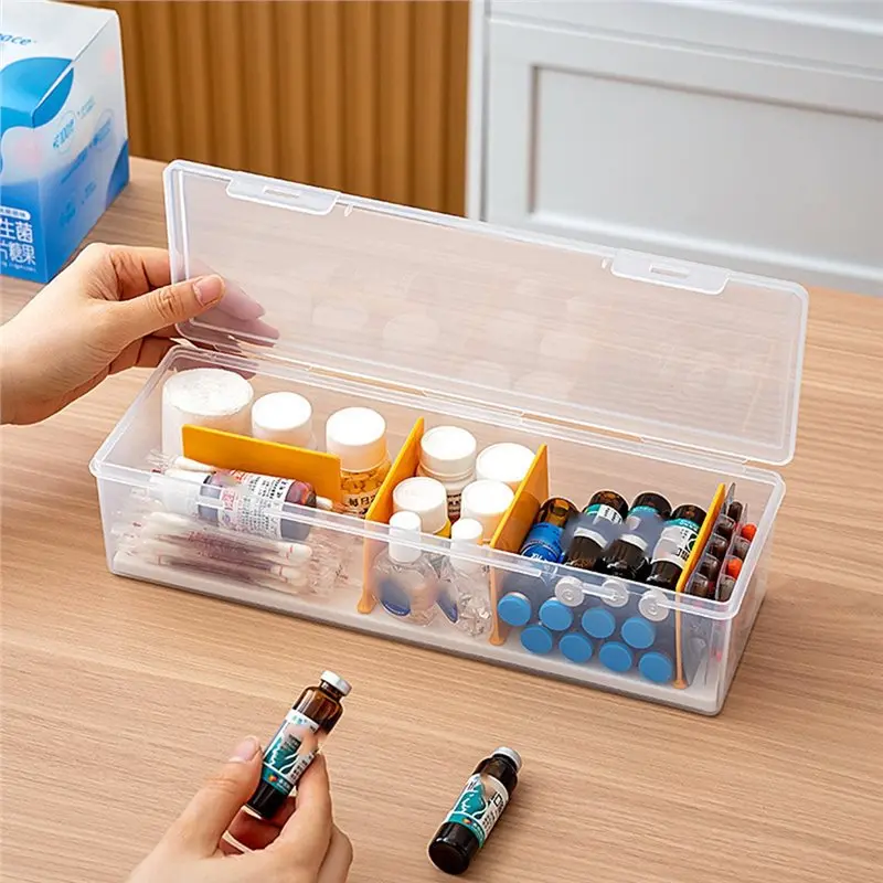 SHGO-Adjustable Divider Card Storage Box-For TCG/MTG 550+ , Gaming Trading Card Organizer Holder