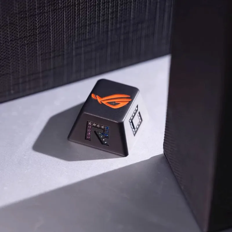 Color Gemstone Constellation Theme Keycaps Set Titanium Alloy Custom Original Handmade Keycaps for Mechanical Keyboard Gift DIY