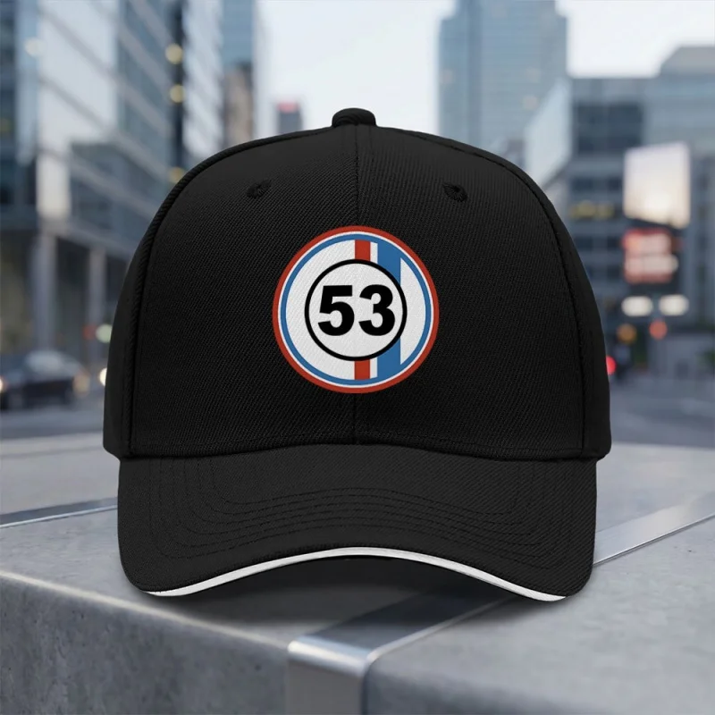 No. 53 Racing Car Baseball Cap – Adjustable, Lightweight, Breathable, Hand Washable, Unisex Daily Wear & Gift