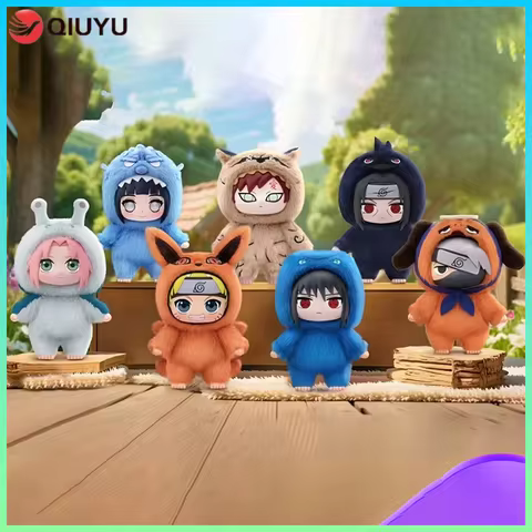 Customized Products Of Official Naruto Blind Box, Shippuden, Cute Beast Party Anime Peripheral Figurines And Tabletop Ornaments