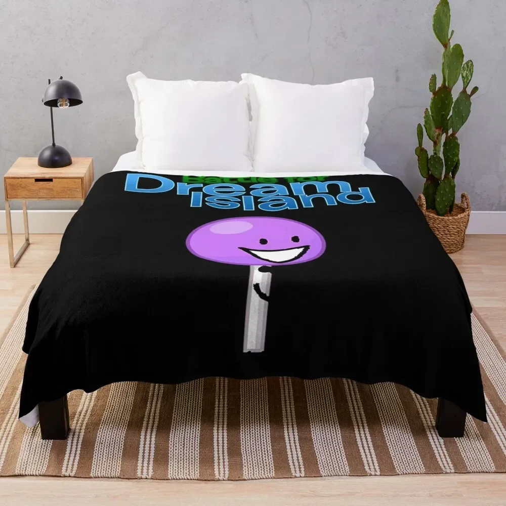 

Unleash the Fun: Epic Battle for Dream Island Fan Art Throw Blanket Kid'S Cute Beautifuls For Sofa Thin Blankets