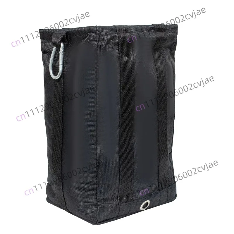 Electric Hoist Stage Chain Bag Manual Hoist Storage Pouch Heavy Duty Square Round Black Canvas Bag