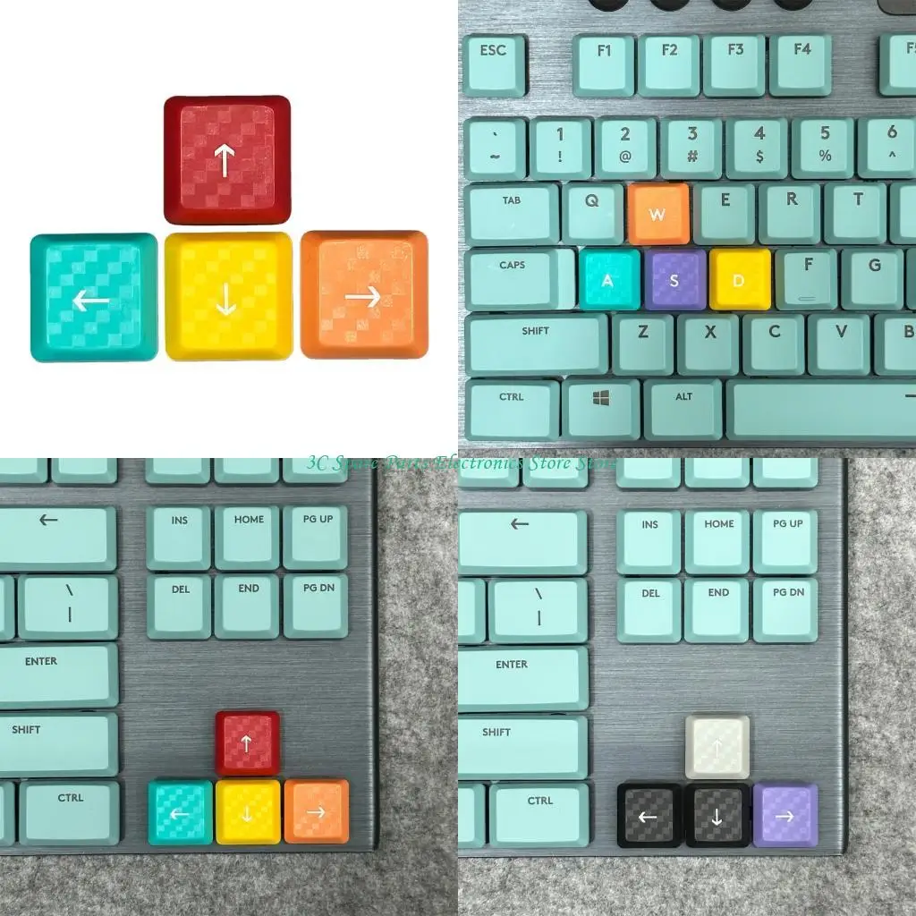 SZ Customs Keyboard WASD Arrows Backlit Texture Nonslip KeyCap for G813 G913 G913TKL