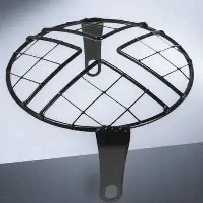 

Motorcycle Headlight Guard Protective Headlight Cover with Classic Grid Style for Longevity and Easy Installation