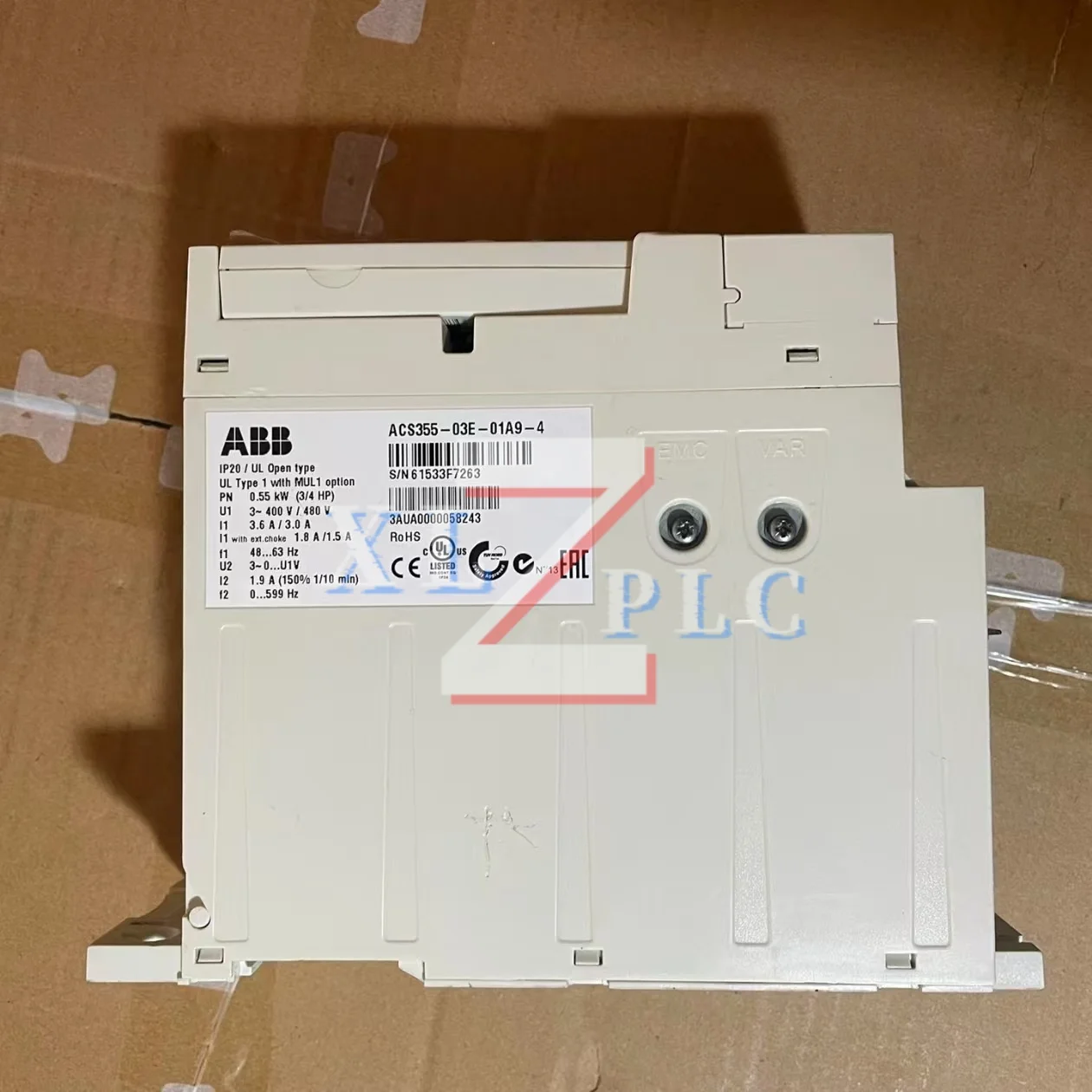 Convertidor de frecuencia ACS355-03E-01A2-4 ACS355-03E-01A9-4 nuevo original