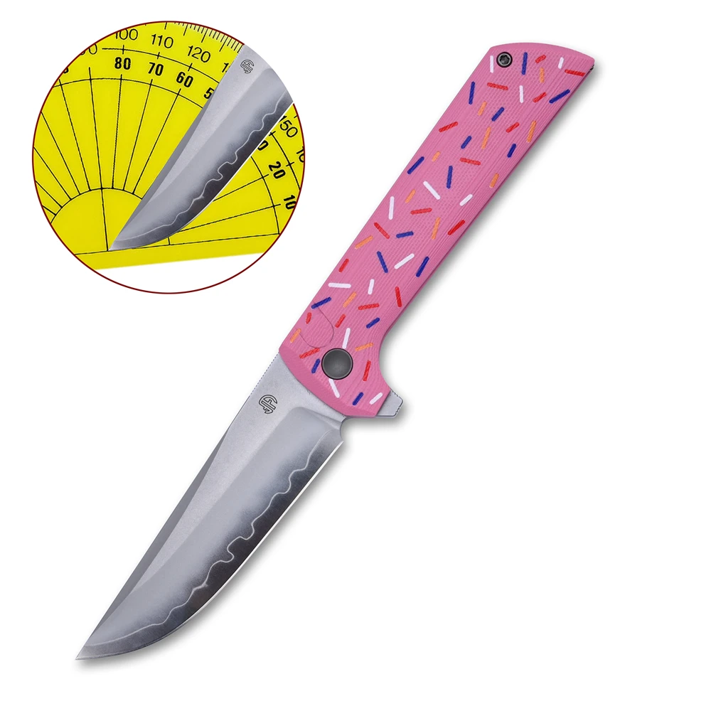 BOUNTAIN Original Chop II Folding Knife SLD-magic Blade G10 Handle Outdoor Hunting Camping Fishing Pocket Kitchen EDC Tools