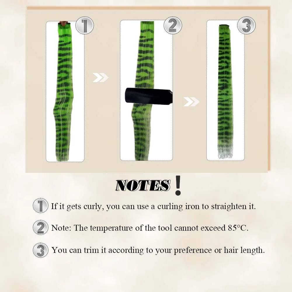 ชุดต่อผมแบบคลิปหนีบ 6 ชิ้น/ชุด ลายทางหลากสี ผมยาวตรง ผลิตจากเส้นใยสังเคราะห์ สำหรับใช้ในชีวิตประจำวัน งานปาร์ตี้ และเทศกาลคริสต์มาส