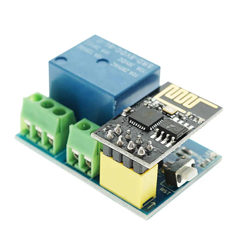 ABMF-3X ESP8266 ESP-01S Módulo de relé WIFI Smart Socket Módulo WIFI sem fio ESP-01S