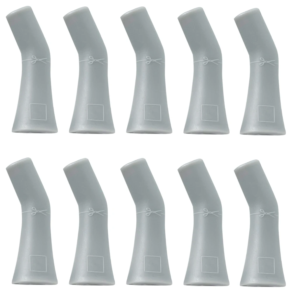 Dental Weak Suction Tips 10 Pack Gentle Aspirator Mouth Nozzles Sterilizable Flexible Comfort Tips   for Dentist Clinic