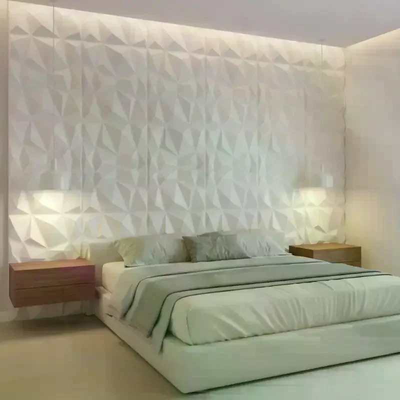 3D Wall Panels 30x30cm Indoor Wall Decoration For Living Room Bedroom Hotel Office Wall Sticker