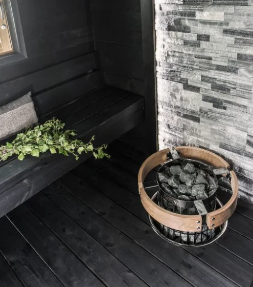 Hot selling：Steam Sauna Heater Safety Guardrail Dry Steam Sauna Room Sauna Stove Safety Guardrail