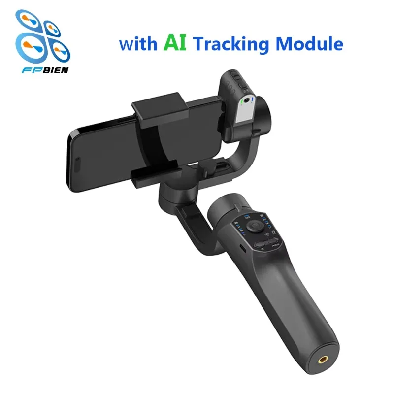 360 Auto Face Tracking AI Smart Selfie Stick Ständer Handheld Telefon Halter 3-Achsen Gimbal für Handy Live Video Streaming