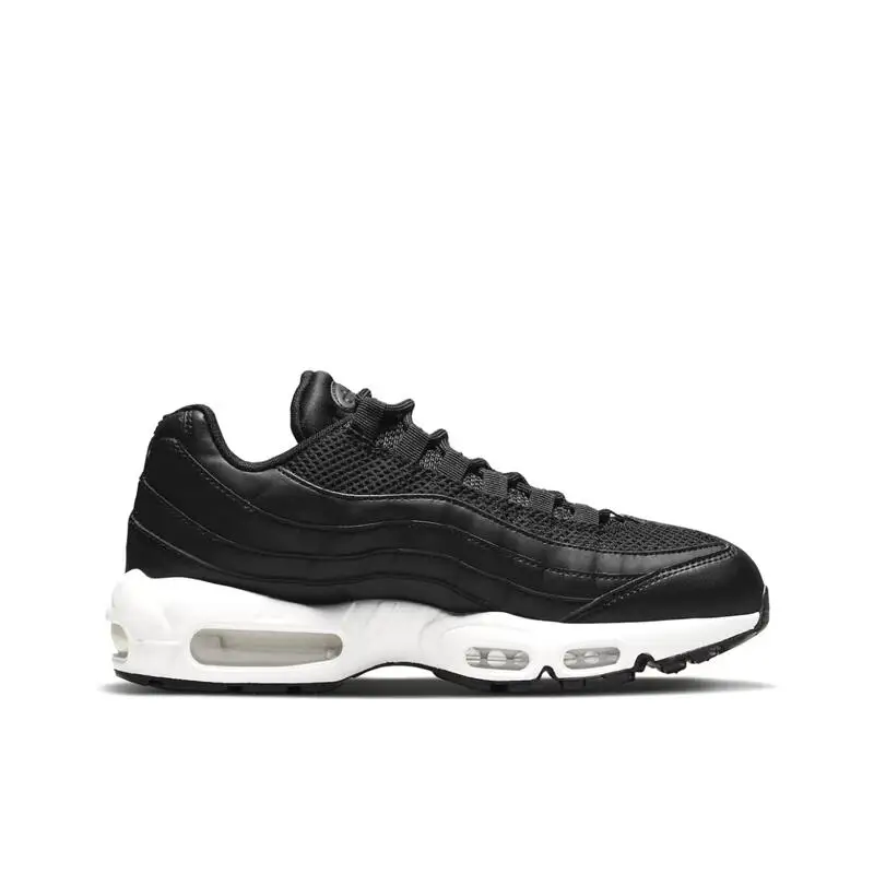 Nike Air Max 95 Next Nature Versatile, Anti Slip,Durable,Waterproof,Lightweight Sports Air Cushion Running Shoes for Women,Black