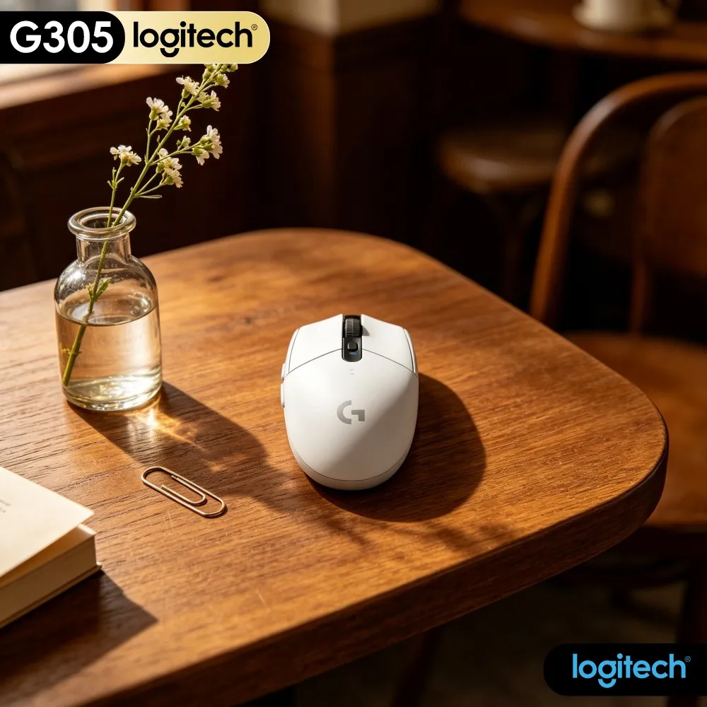 G305 Logitech LIGHTSPEED Stable Gaming Mice HERO 12000 DPI 6 Programmable Buttons 250H Battery Compatible PC Mac Platform