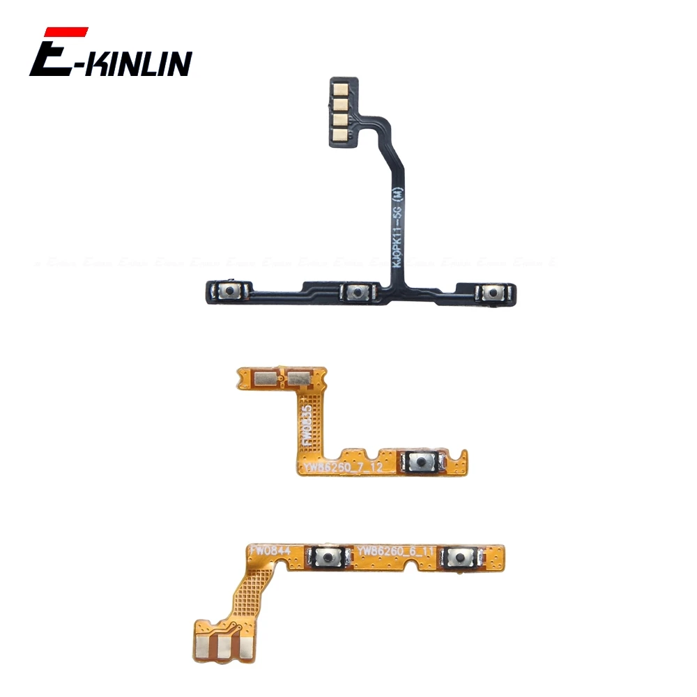 Volume Button Power Switch On Off Key Ribbon Flex Cable For OnePlus Nord CE 3 4 CE3 CE4 Lite N10 N20 SE N30 Replacement Parts