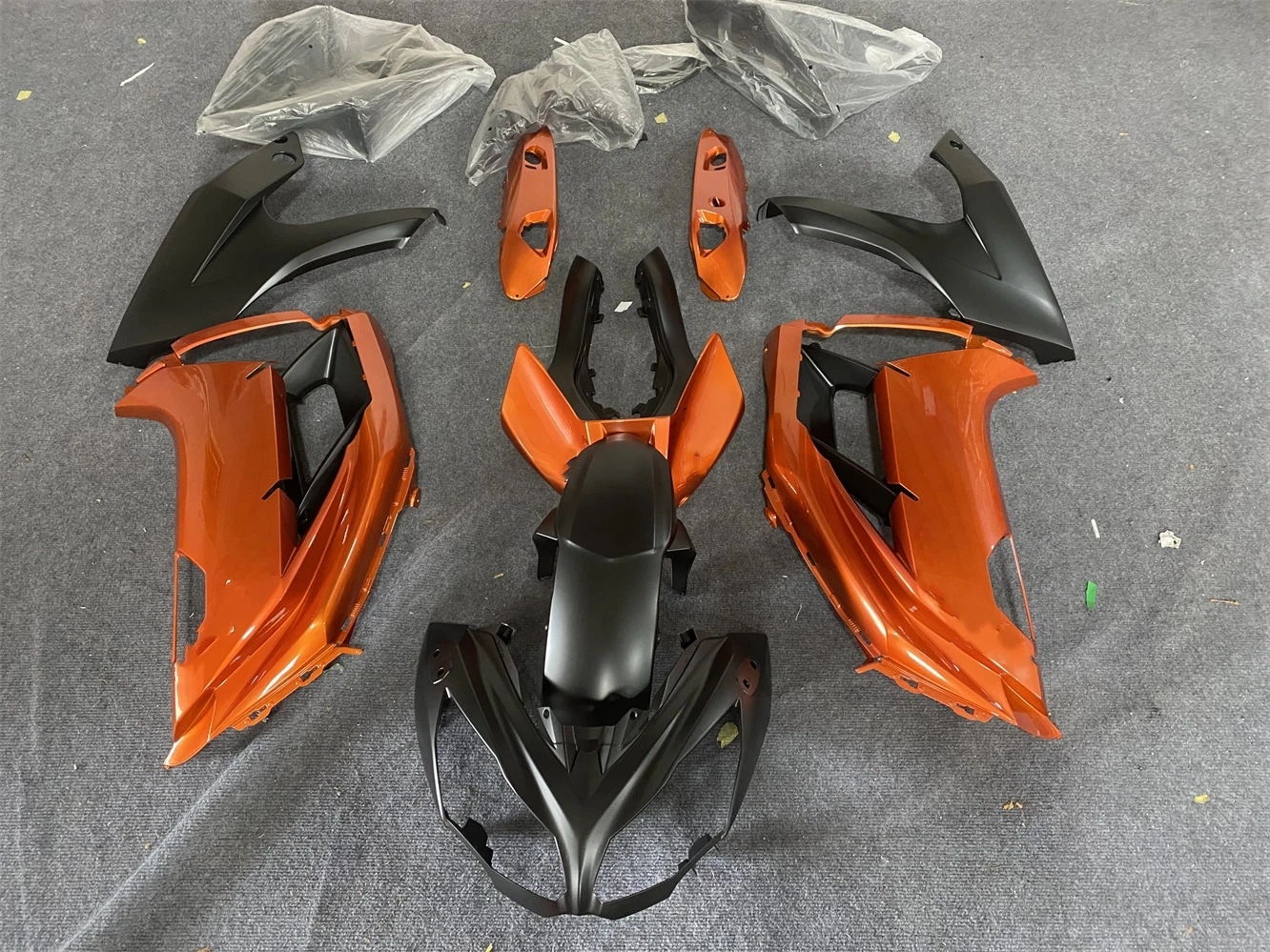 

A/Для KAWASAKI NINJA 650 2012 2013 2014 2015 2016, запасные части, обтекатели ER-6F 12-16, комплект обтекателей кузова мотоцикла, подходит