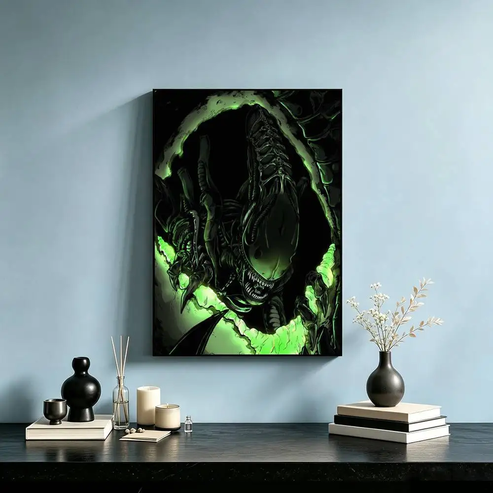 A-Alien R-Romulus Poster Waterproof Wall Art Sticker For Bar Living Room Vintage Decor High Quality Print Gift