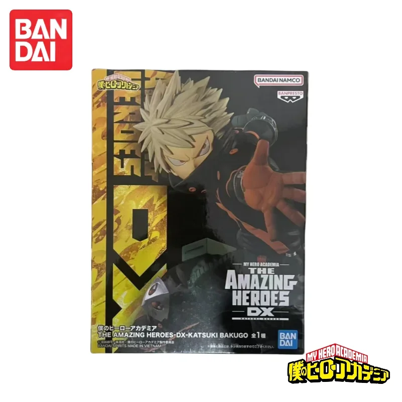 

In Stock 100% Original Bandai Banpresto My Hero Academia Bakugou Katsuki Amazing Dx Action Figure Figurine Ornaments Funko Pop