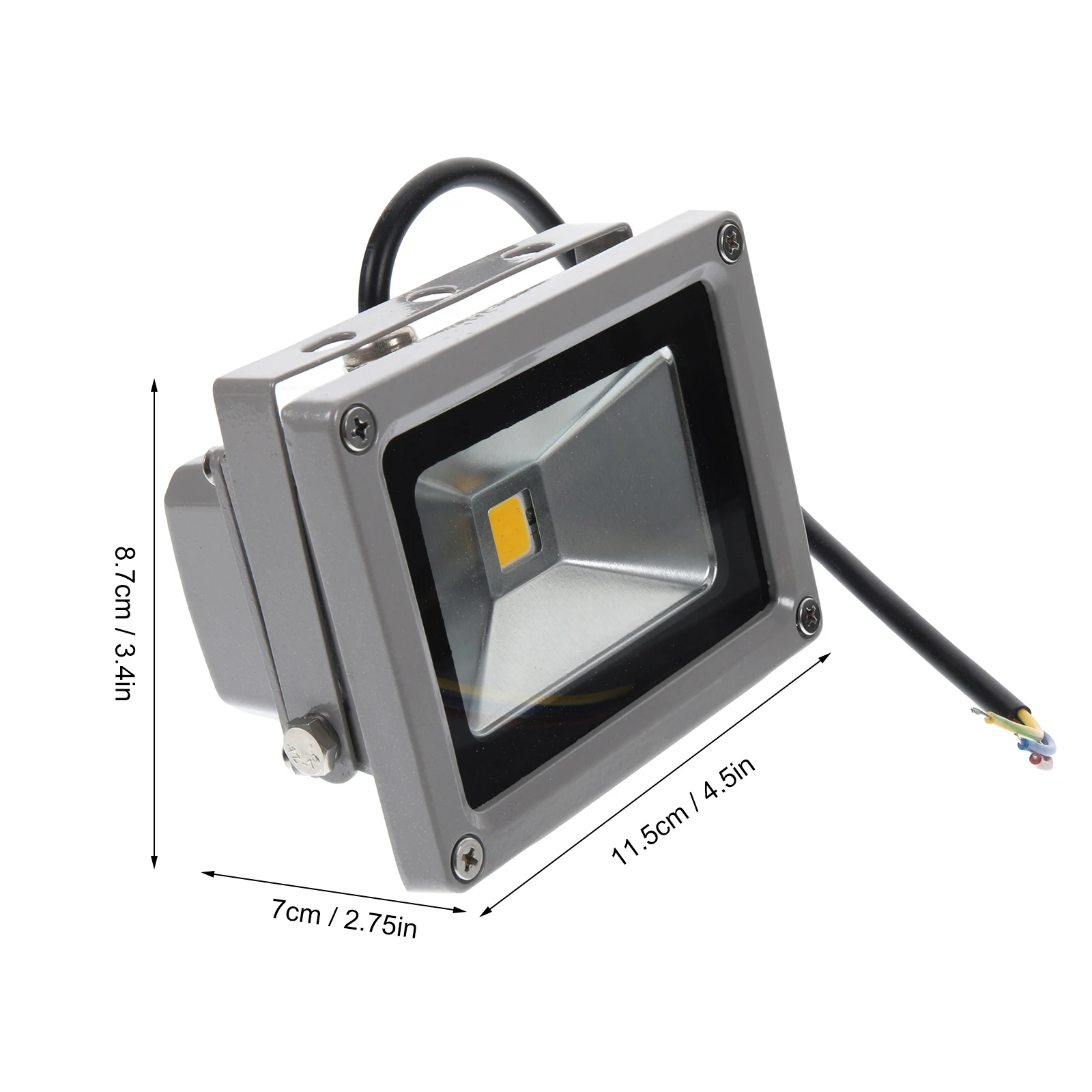 

10W Waterproof Warm White 2800K Energy Saving Outdoor Led Spotlight Waterproof Lighting Solar Spotlight