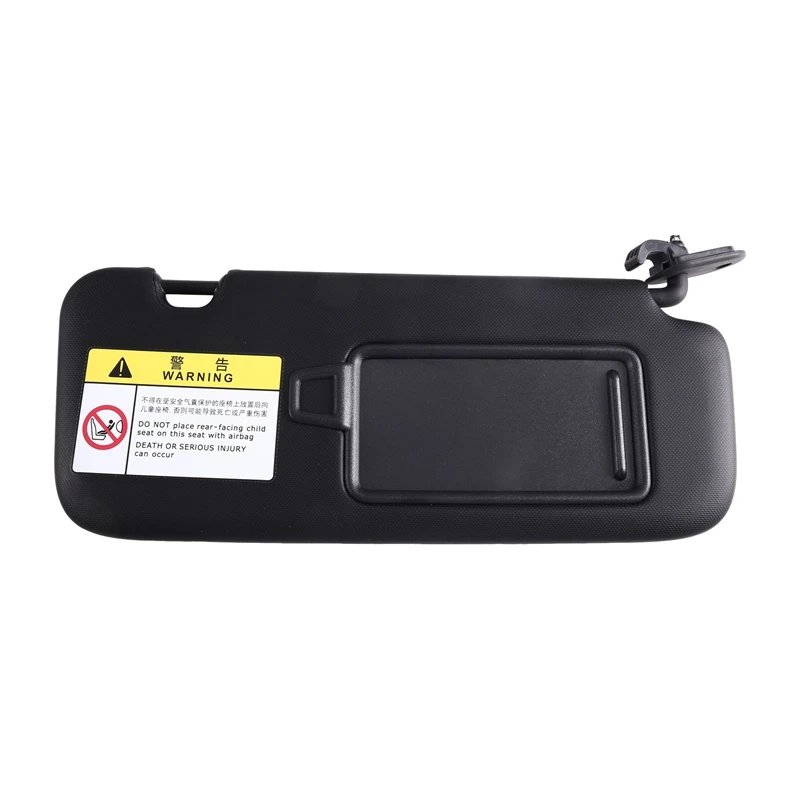 Super Sale Right Sun Visor Sunvisor Black 85220-Q8100WK 85220-Q8100 for Kia K3 / Forte / Cerato 2019-2023 R