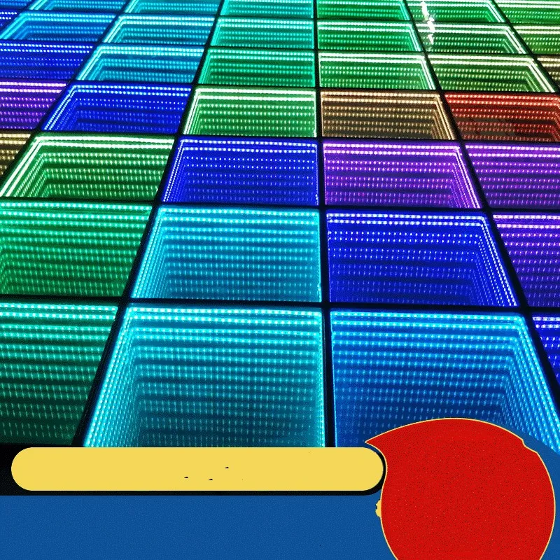 New Luxury Shiny Crystal Led Luminous Wedding Mirror Carpet Aisle Runner T Station Stage Decoration Props 50 X 50 4pcs/lot