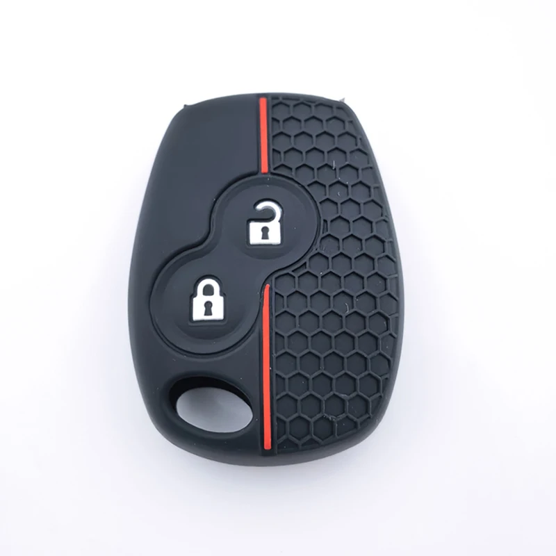 حافظة مفاتيح سيارة من السيليكون لسيارة رينو ترافيك كليو داستر لوجان داسيا سانديرو لنيسان تيرانو ألميرا