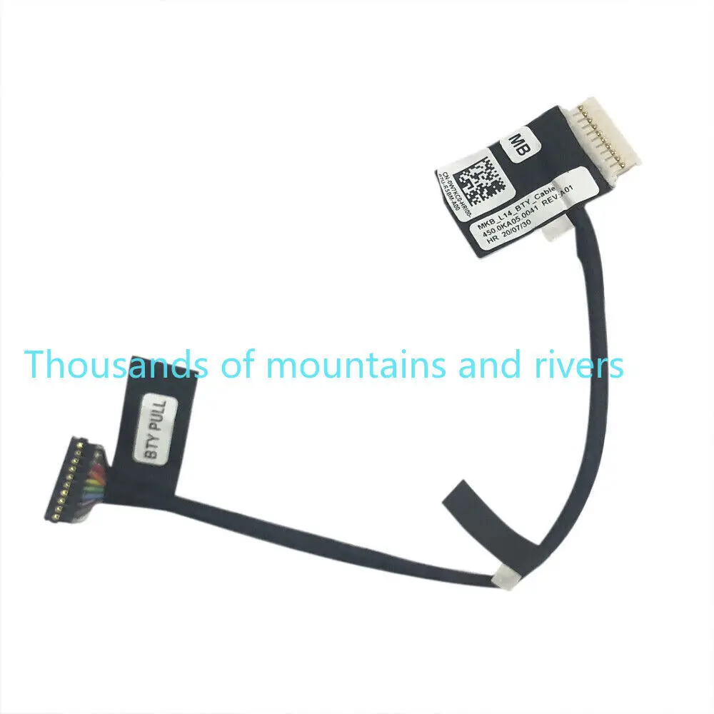 PARA DELL LATITUDE 3510 3410 LAPTOP CABO DE BATERIA CONECTOR DE FIO W7KC0 0W7KC0 FT