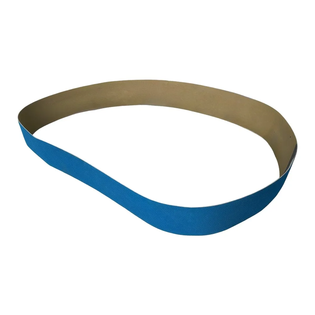 50mm Zirconia Alumina Sanding Belt 2100mm for Alloy Steel Stainless Steel Polishing Self Sharpening Abrasive Layer