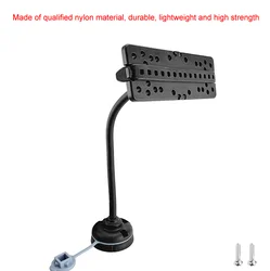 360 Degree Swivel Universal Marine Kayak Electronic Fish Finder Mount Base Fishfinder GPS Plate Rotating Boat GPSMAP Supporter