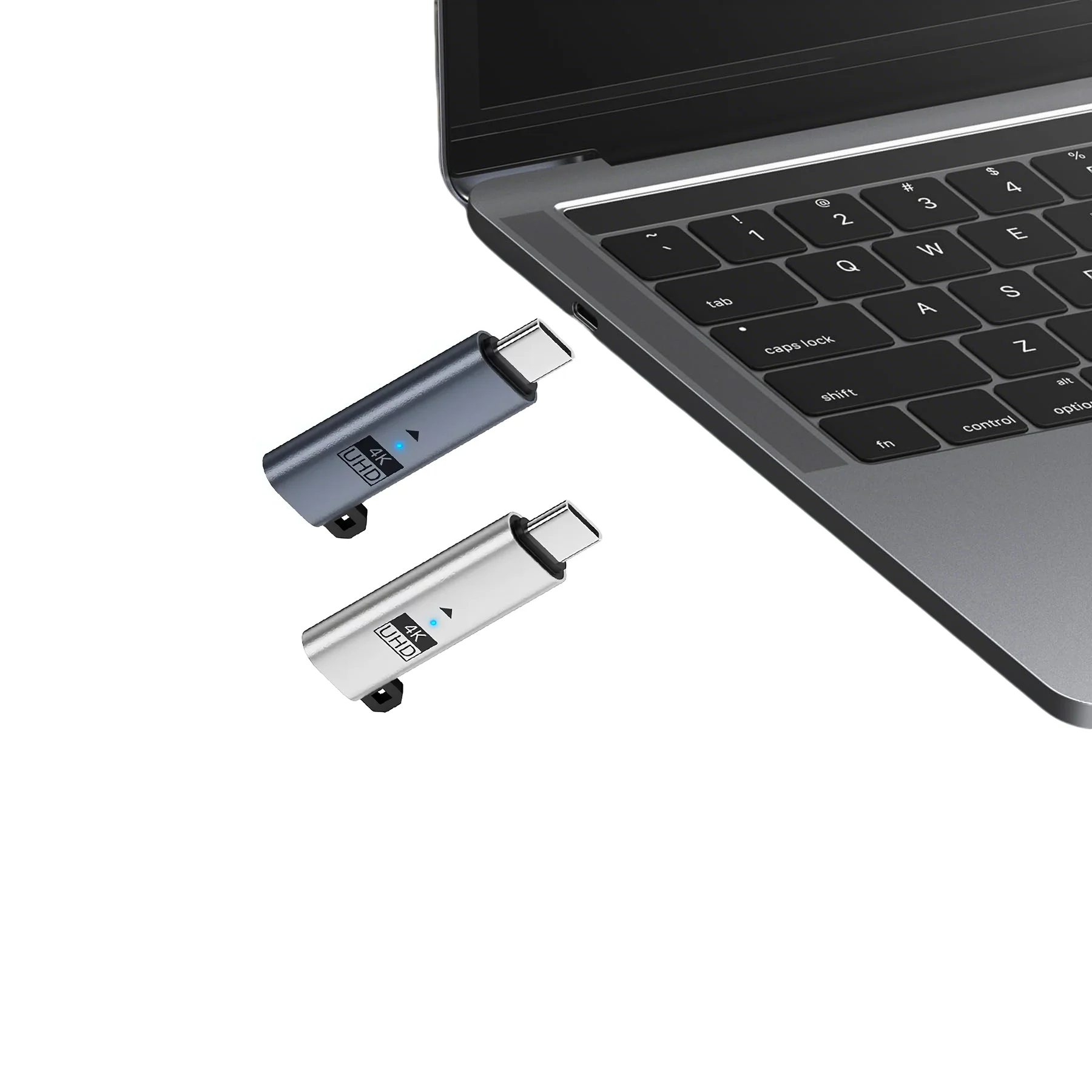 USB C Dummy Plug 4K@60Hz Virtual Monitor Compatible with Thunderbolt 5/4/3 Type-C EDID DDC Display Emulator for Remote Laptop