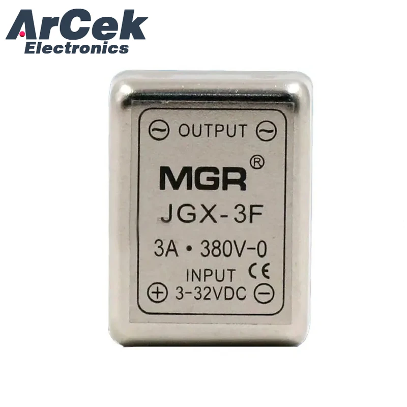 JGX-3F 3A 380V Small Pin Solid State Relay DC-AC DC Control AC