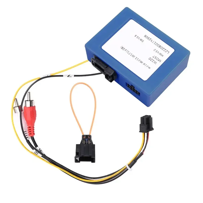 Fiber Audio Adapter Kit Car MOST Optical Fiber Decoder Box For Mercedes Benz S/CL SL ECS/CLK E ML Class 00-05 Most Box