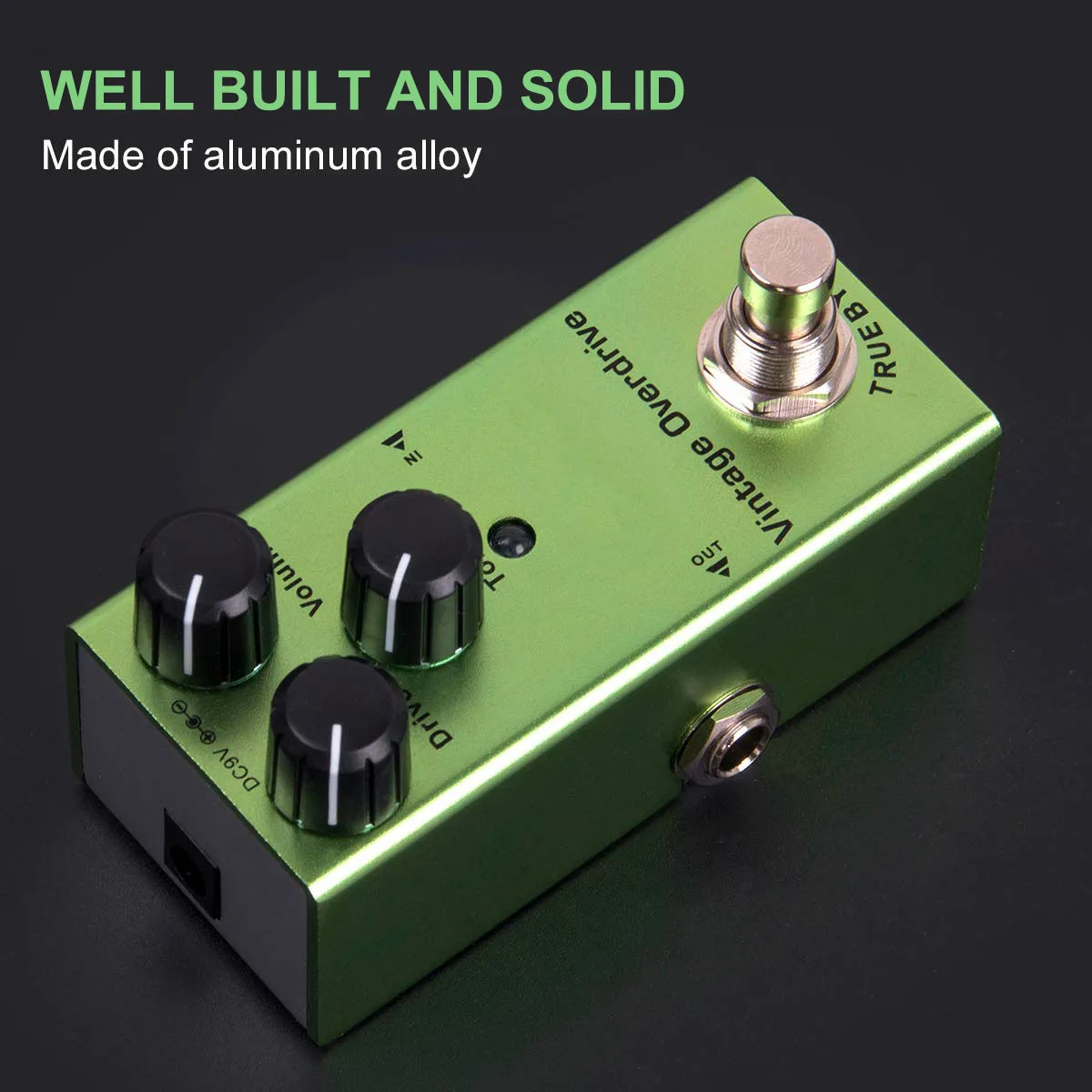 Electric Guitar Effect Pedal Vintage Overdrive/Crunch Distortion/US Dream/Classic Chorus/Digital Delay/Analog Delay/Tremolo