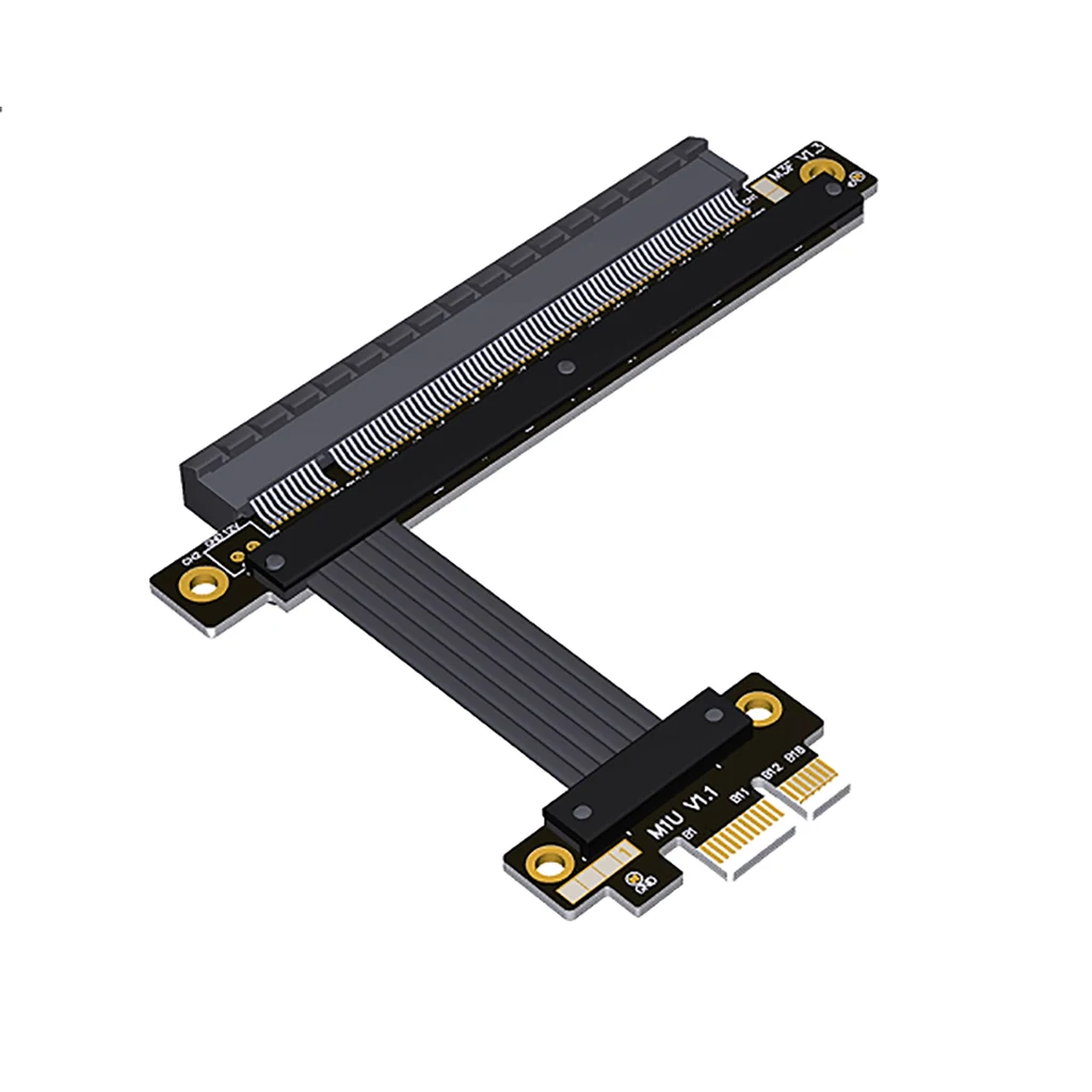 M13 /K13 Series PCI-E 4.0x16 sampai x1 kabel ekstensi GPU, kecepatan penuh PCI Express 4.0x1 Gen4 untuk RTX3090 RX6800xt kartu grafis