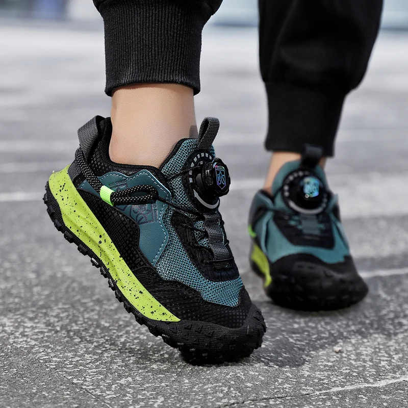 2026 Spring Fashion Children's Running Shoes Comfortable Breathable Platform Sneakers Kids Outdoor Sports Shoes Boys Trainers