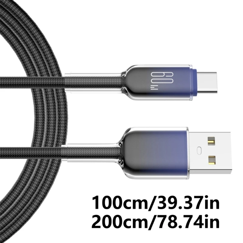 60W Type C Charging Cable 60W USB C to USB C Cord Type C to C Cable