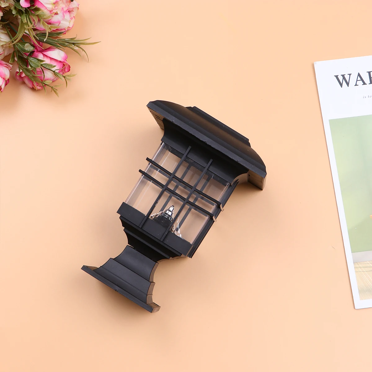 

2 in Outdoor Solar Post Lamp Power Lights for Outdoors Waterproof 1 Stigma Ground Plug