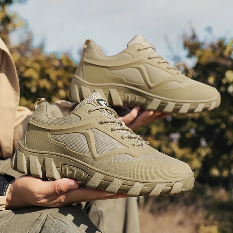 Neue Taktische Stiefel Männer Marke Wüste Knöchel Wasserdichte Arbeit Im Freien Frau Mann Kampf Special Force Military Wandern Schuh Armee Stiefel