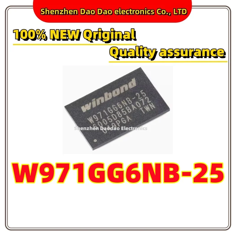 W971GG6NB-25 VFBGA-84 1G-bits DDR2 SDRAM memory chip IC New original