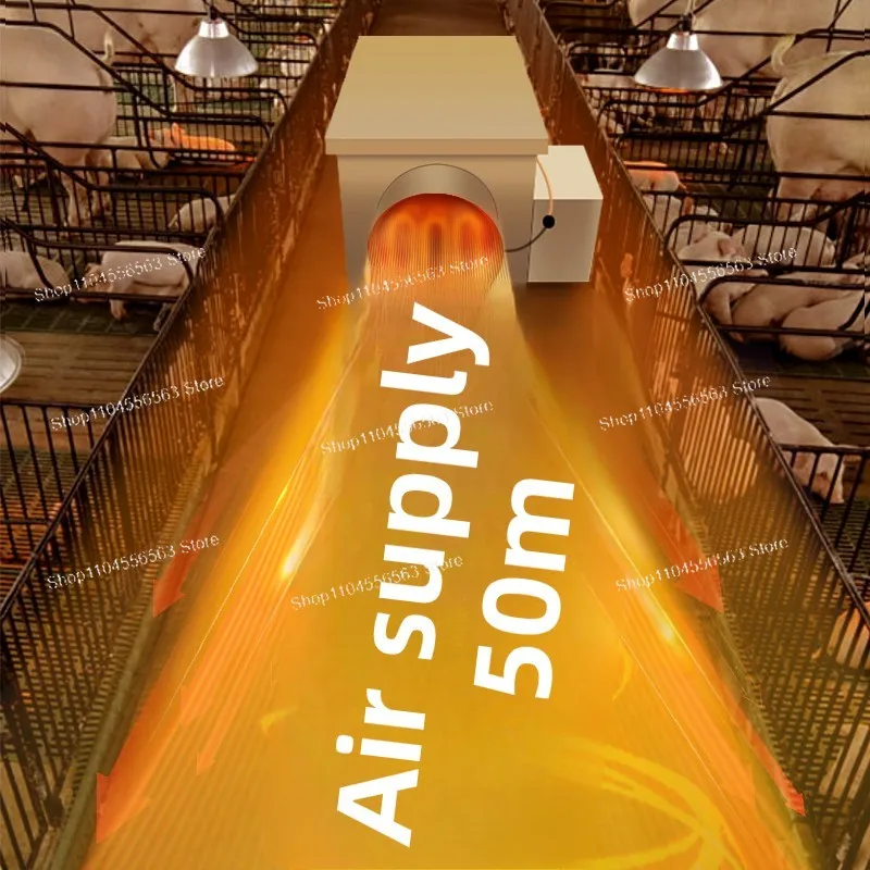 سخان مساحة صناعي عالي الطاقة - منفاخ هواء دافئ بمساحة كبيرة سريع التسخين لورشة العمل وتدفئة المنزل بأكمله