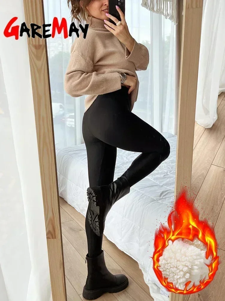 Women’s Winter Leggings Thermal Velvet Cotton Slimming Tights with Fleece Pant Black Stretch Gray Thick Warm Leggings for Women 2 Women's Winter Leggings Thermal Velvet Cotton Slimming Tights with Fleece Pant Black Stretch Gray Thick Warm Leggings for Women 2