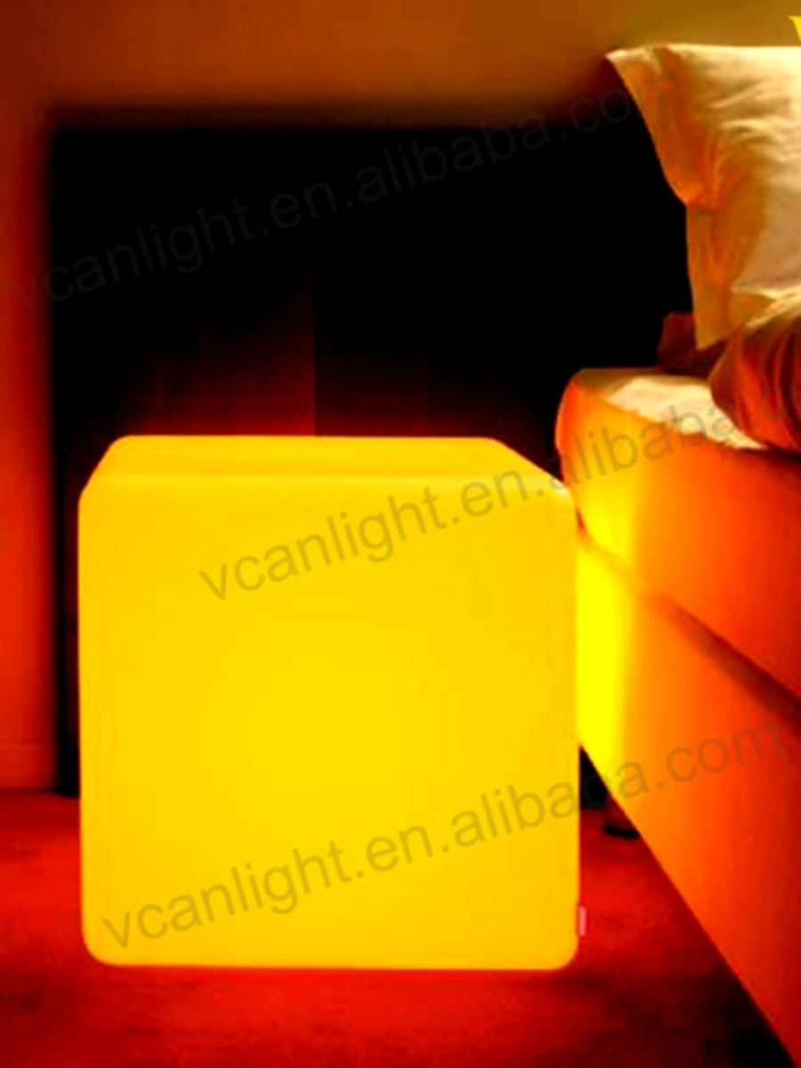 LED Light Cube Chair With Remote Control  VC-A400