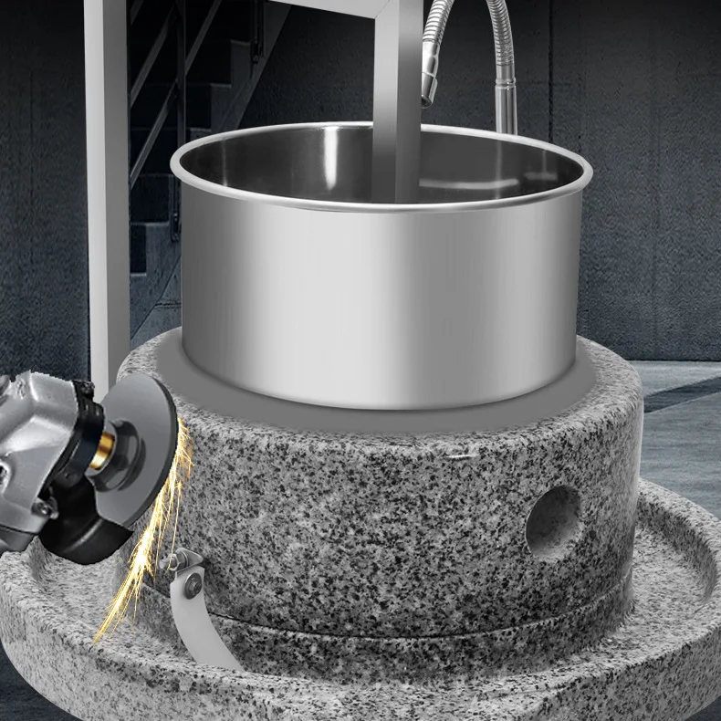 YJQ Electric Stone Grinding Machine Commercial Stone Grinding Rice Powder Machine Automatic Commercial Grinding Equipment