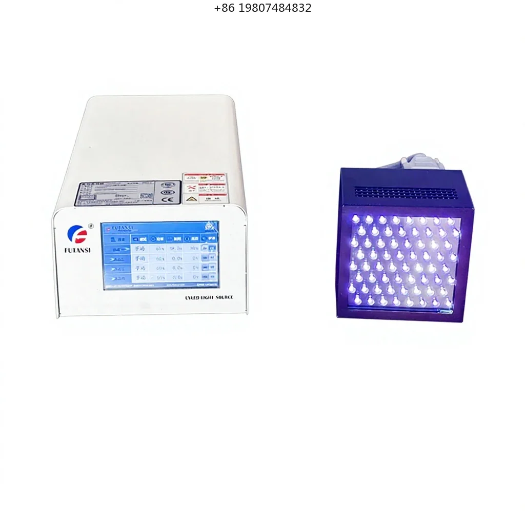 Touch Screen Controller 1000mw/cm2 Power 110/220V Voltage 1 Year Warranty Futansi Customizable UV LED Area Curing Systems with
