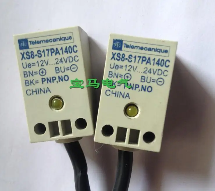 2PCS XS8-S17PA140C XS8-S17NA140C   Proximity Switch Sensor New High-Quality